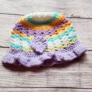 Baby girl hat 6-12 months